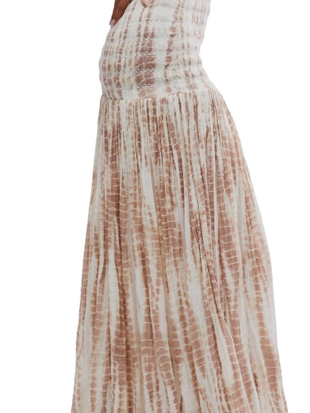 Free People Ravenna Convertible Maxi Skirt Dress Mauve XS Boho 2-in-1 - Picture 2 of 7